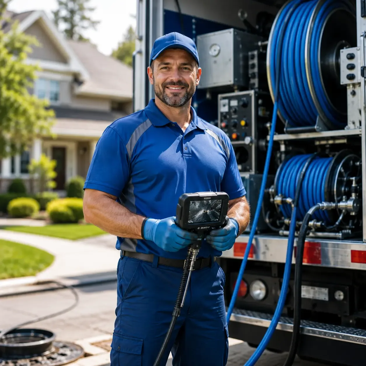 Local outdoor drain cleaning specialists in New Cambria, KS